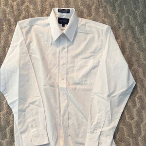 Neil Allyn Classic White Dress Shirt